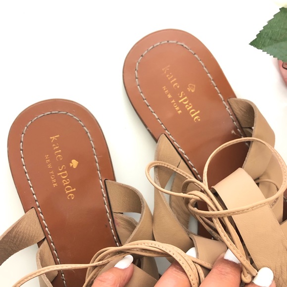Kate Spade Nude Sandals - Picture 3 of 6